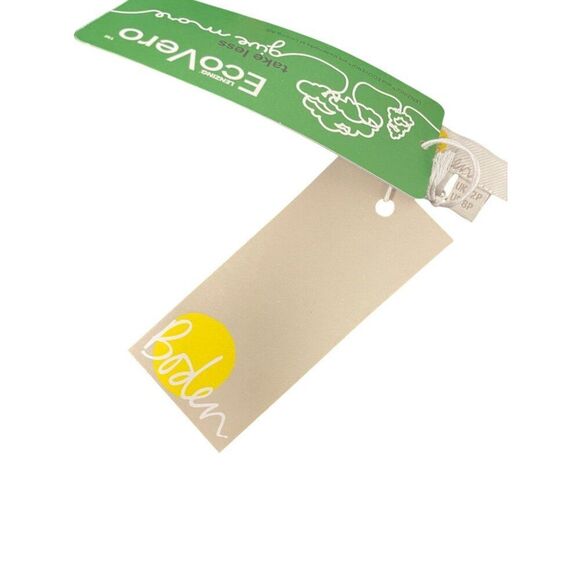 Boden Womens Dress UK 12P US 8P Fit & Flare Black Floral Midi V-Neck D0453 NWT - Picture 9 of 12